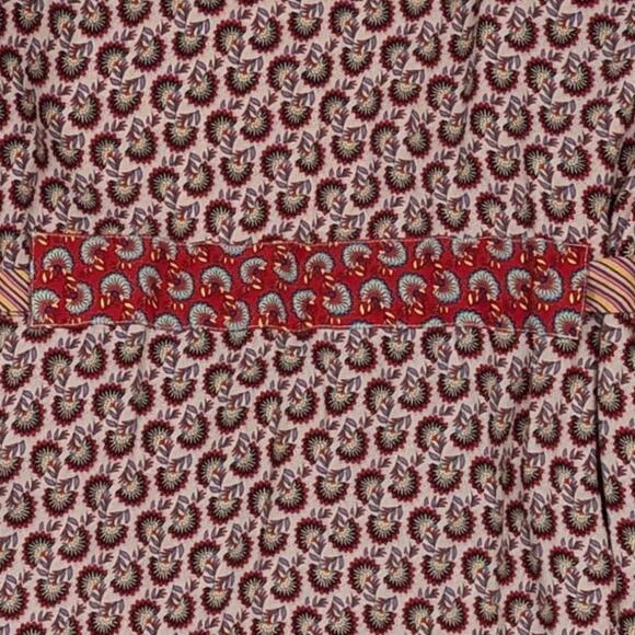 Cabi Poet Patchwork Open Front Waist Tie Kimono Duster Size Small - Picture 6 of 9